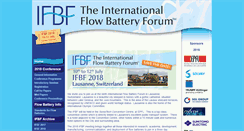 Desktop Screenshot of flowbatteryforum.com